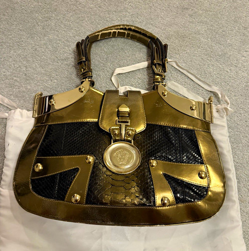 Versace genuine snakeskin - versace,