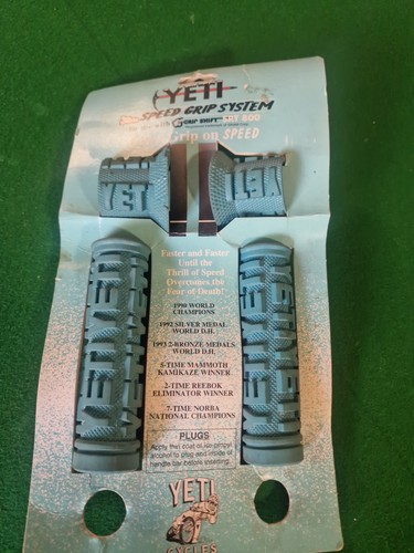 Yeti vintage handlebar grips - vintage,