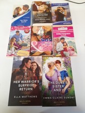 8 Mills & Boon Books Bundle Job Lot Historical Cherish Modern