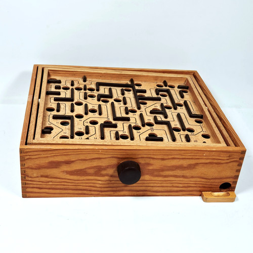 Brio wooden labyrinth - labyrinth, marble