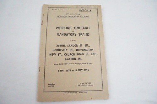 1974 london midland region - 1974,