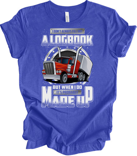 Funny trucker logbook - funny,
