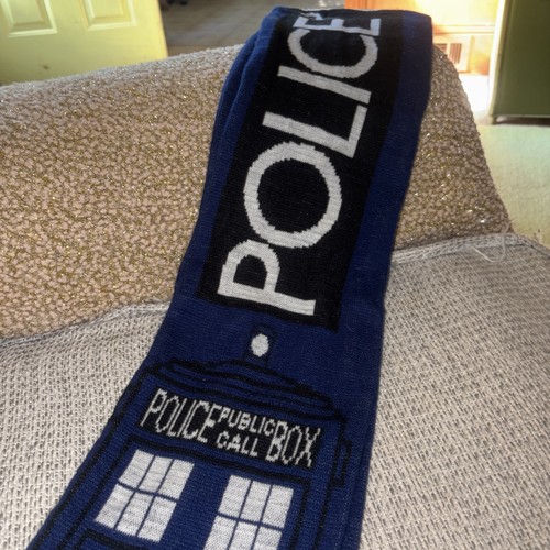 Doctor who tardis scarf - dr,