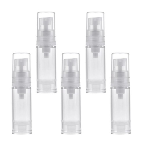 5ml clear vacuum pump - 5x,