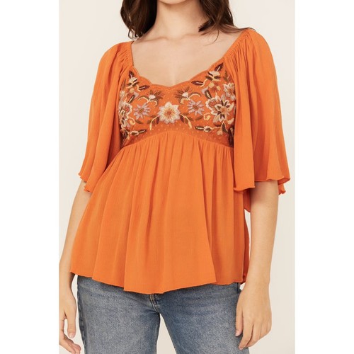 Shyanne womens orange floral - shyanne,