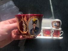 6 x Persian tea cups and