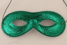 Superhero Costume Mask Green