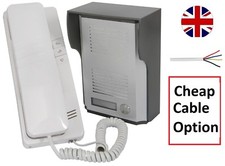 Front Door Intercom 2 Wire Lit