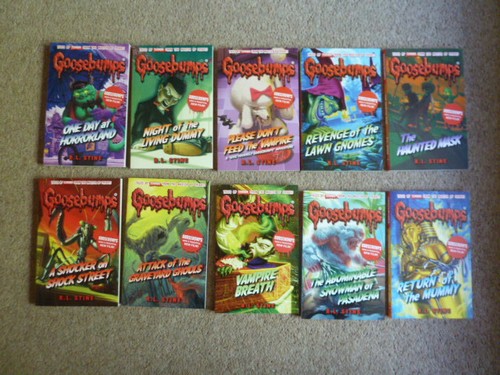 Goosebumps series paperback - series,