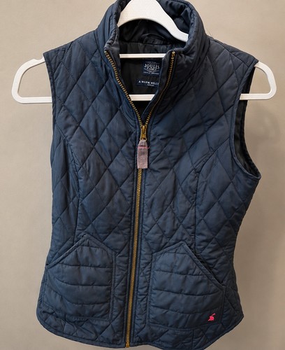 Joules navy quilted gilet - joules,