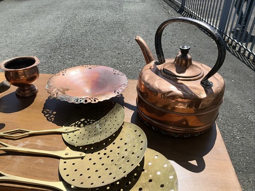 Vintage copper and brass - vintage,