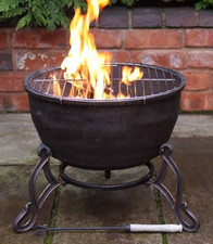 Elidir Cast Iron Fire Bowl &