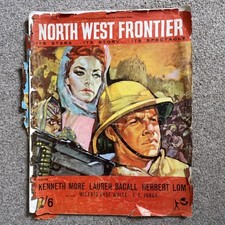 North West Frontier Movie Brochure Lauren Bacall Kenneth More