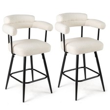 COSTWAY Swivel Bar Stool Set