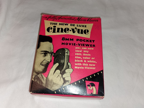 Vintage boxed cine vue 8mm - vintage,