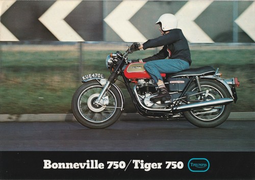 1973 triumph motorcycle - 1973,