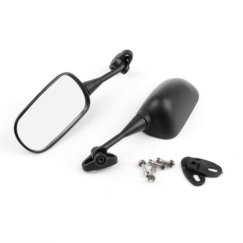 Black rear view - mirrors, pair