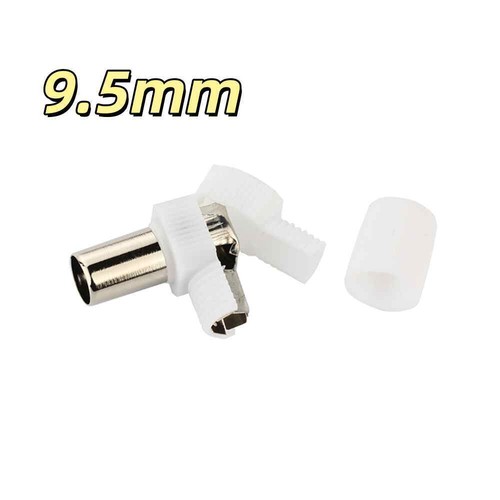 5mm coax right - 9.5mm,