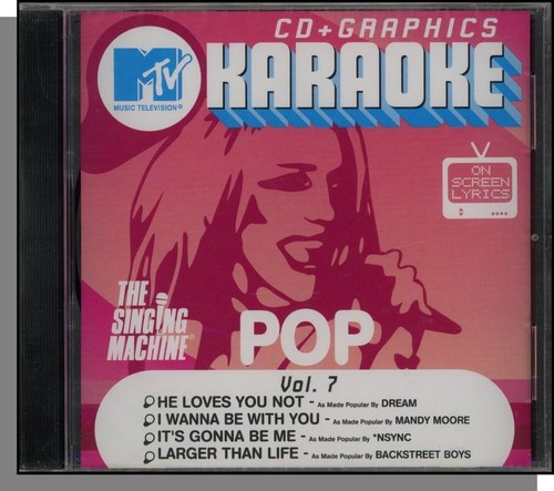Karaoke mtv pop hits - cd+g,