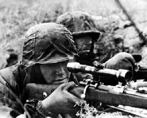 German snipers with mauser - german,