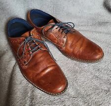 Dune Men's Brown Leather Derby