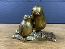 Solid brass birds - solid, on