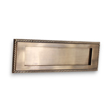 Letter Plate Solid Brass