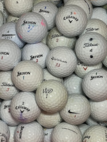 100 premium golf balls - 100,