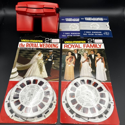 1970s red view master viewer - view, +
