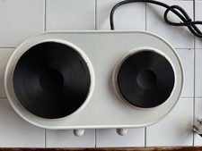 New Rare Cordon Bleu Double Hot Plate Electric Stove 2500W Model 10993 - 230V