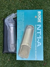 Rode Nt1a Studio Condenser Microphone plus fixing adaptors