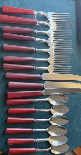 16pcs vintage rare red - 16pcs,
