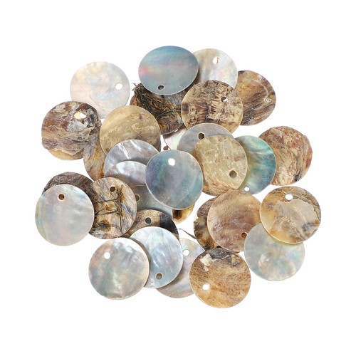 30pcs capiz shells 5cm - capiz, 1.5cm/0.6"
