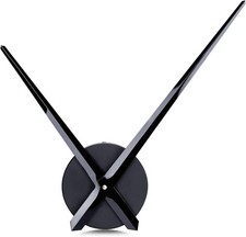 Lafocuse 24 Inch Silent DIY Black Metal Large Clock Hands, Modern Long 