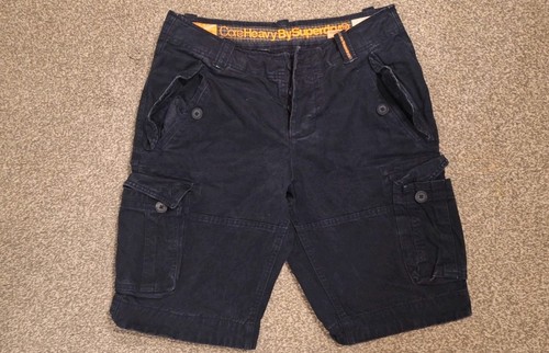 Superdry men navy blue cargo - blue,