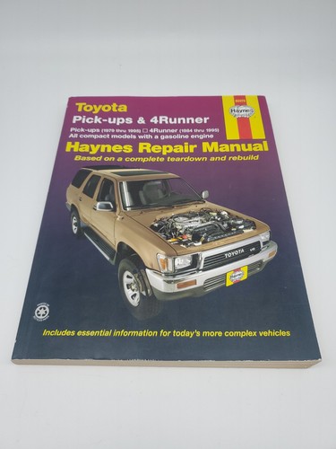 Haynes toyota pick - haynes, pick-ups