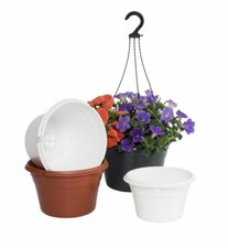 Plastic Green Hanging Basket
