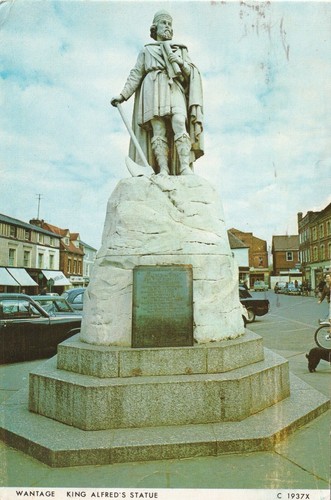 Old postcard wantage - (1974),