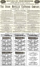 UMC 1888 Ammunition Catalog by