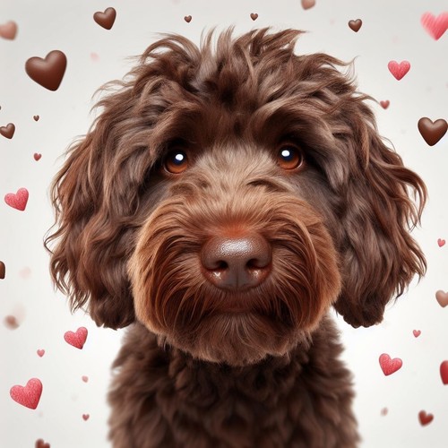 Luxury chocolate cockapoo - luxury,