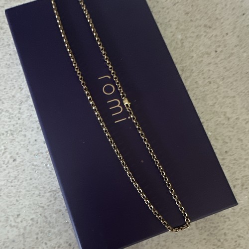 9ct gold belcher chain - 9ct,