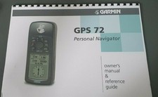 GARMIN GPS 72 OWNERS MANUAL