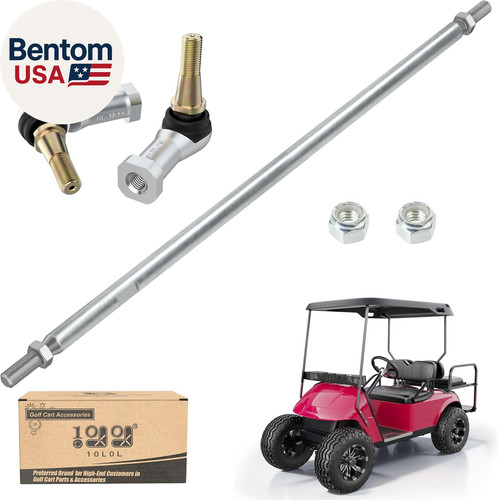 Golf cart tie rod assembly - cart,