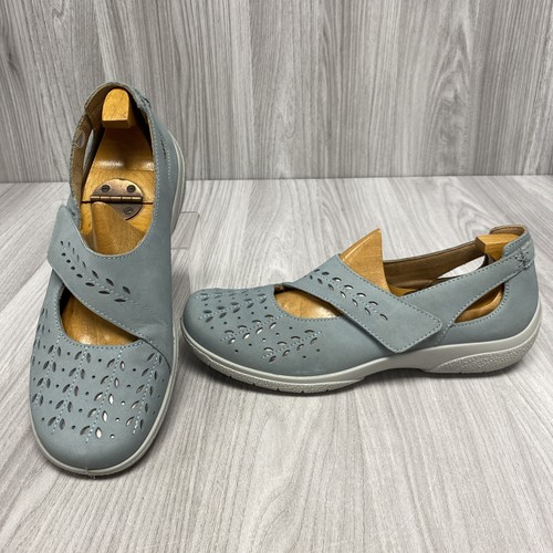 Hotter daphne teal nubuck - nubuck, mary