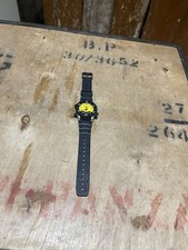 Vintage Reebok Yellow & Black Wrist Watch