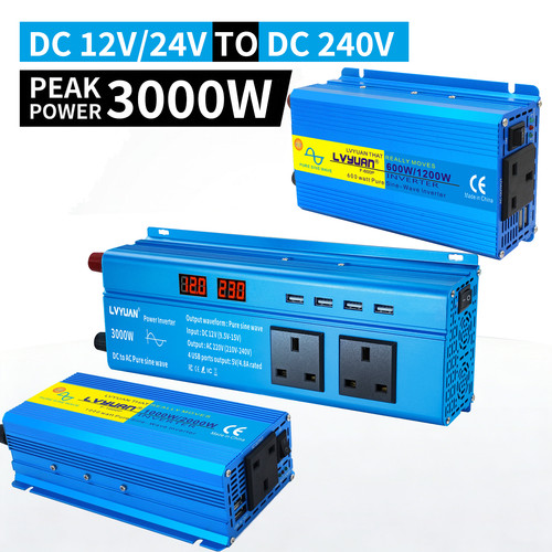 12v 24v 240v - 240v, wave