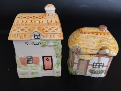 Vintage novelty ceramic sugar - ceramic,