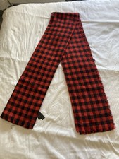 Zara Tartan Scarf | Black and