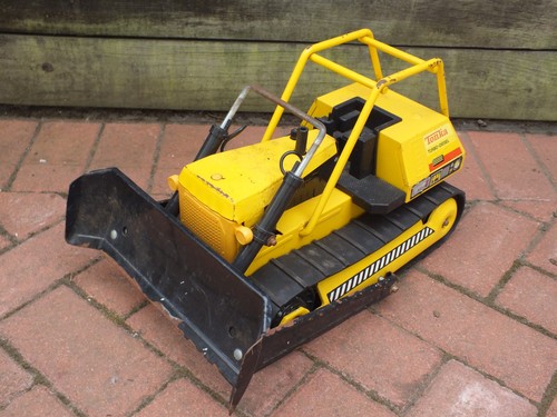 Vintage mighty tonka bulldozer - mighty,