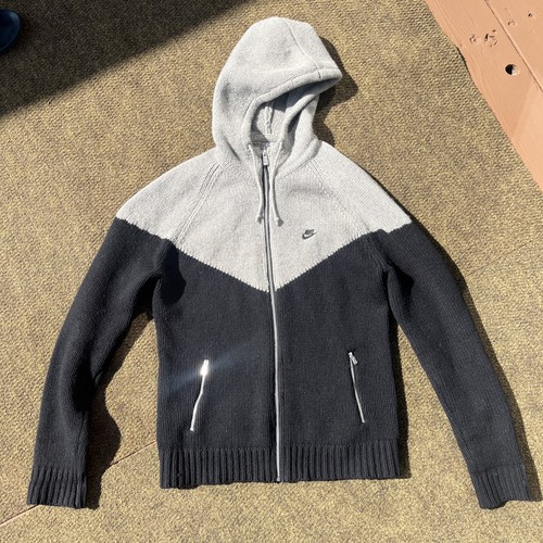 Nike vintage hooded wool - hooded,